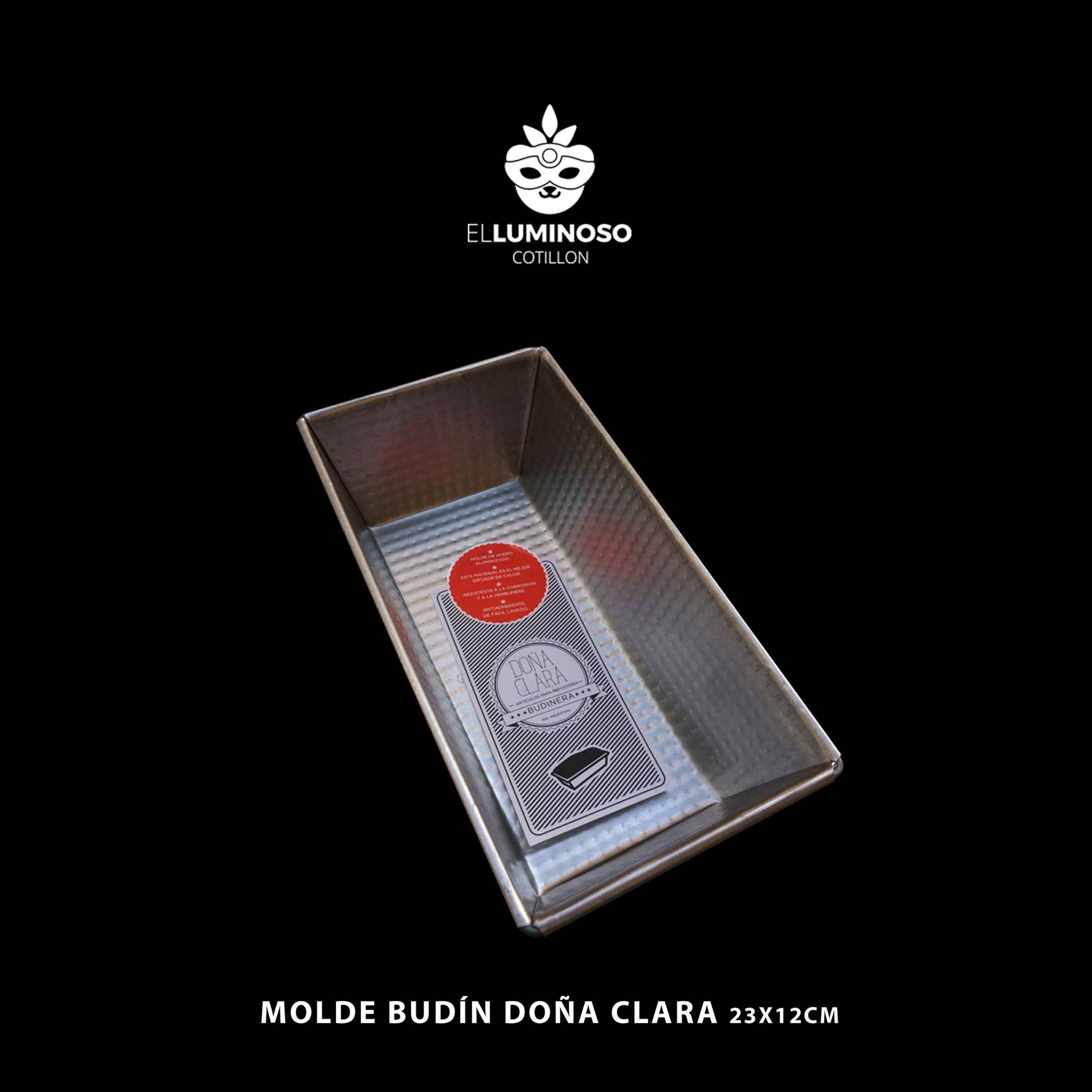 MOLDE BUDIN N3 24X11CM DOÑA CLARA