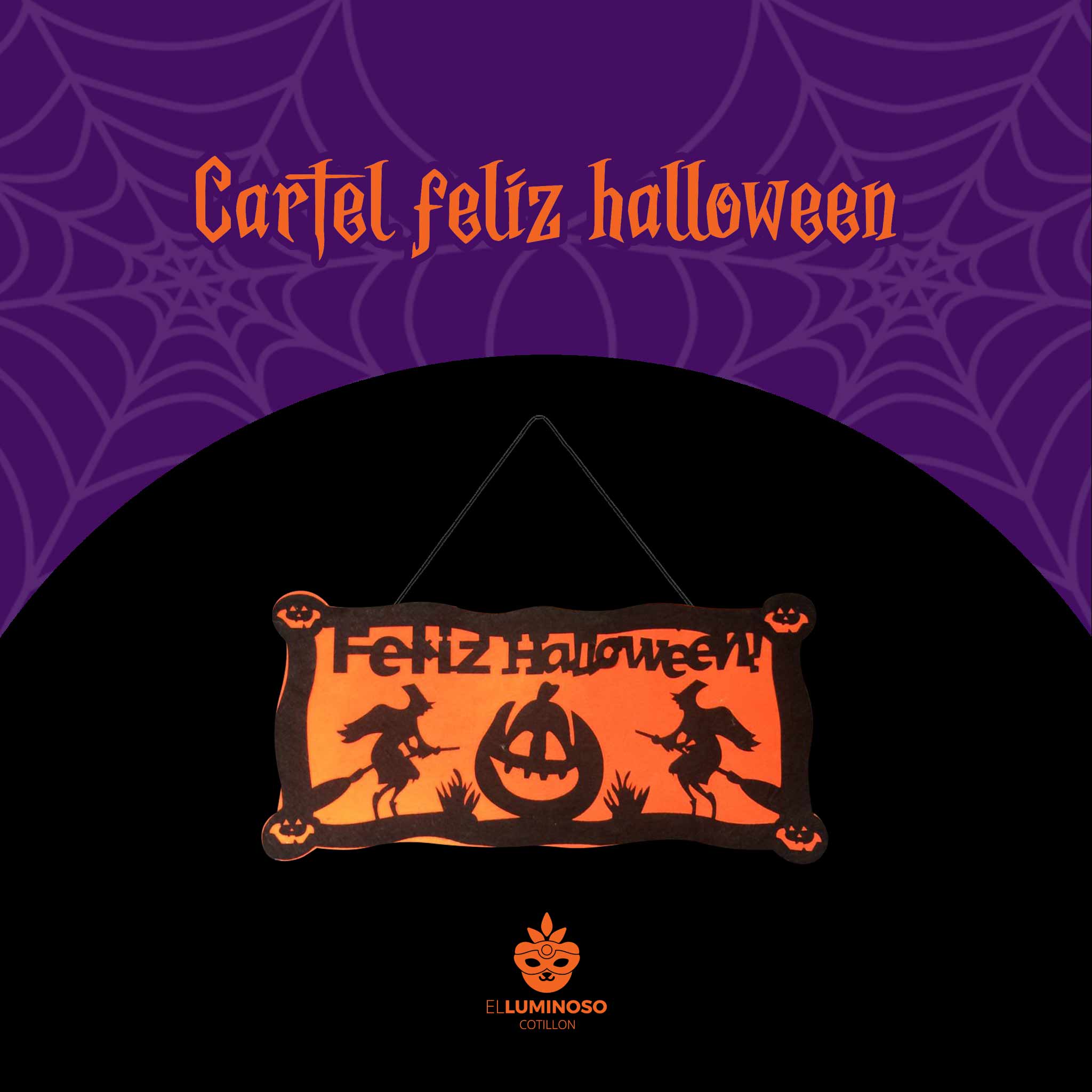 CARTEL HALLOWEEN MERLYN RECTANGULAR