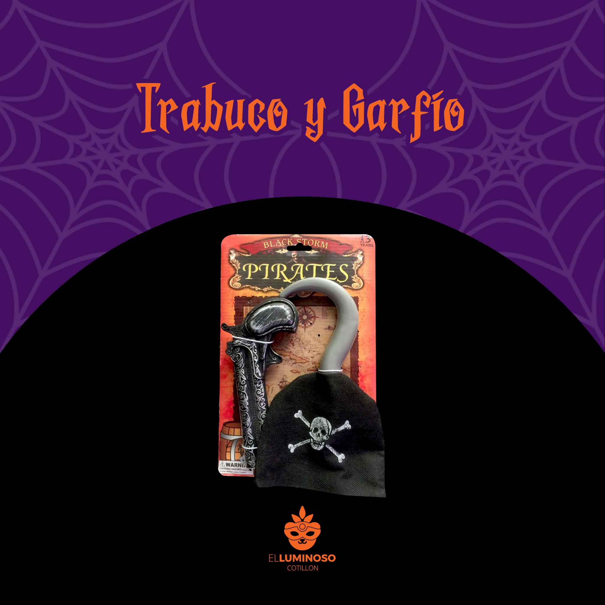 TRABUCO Y GARFIO PIRATA