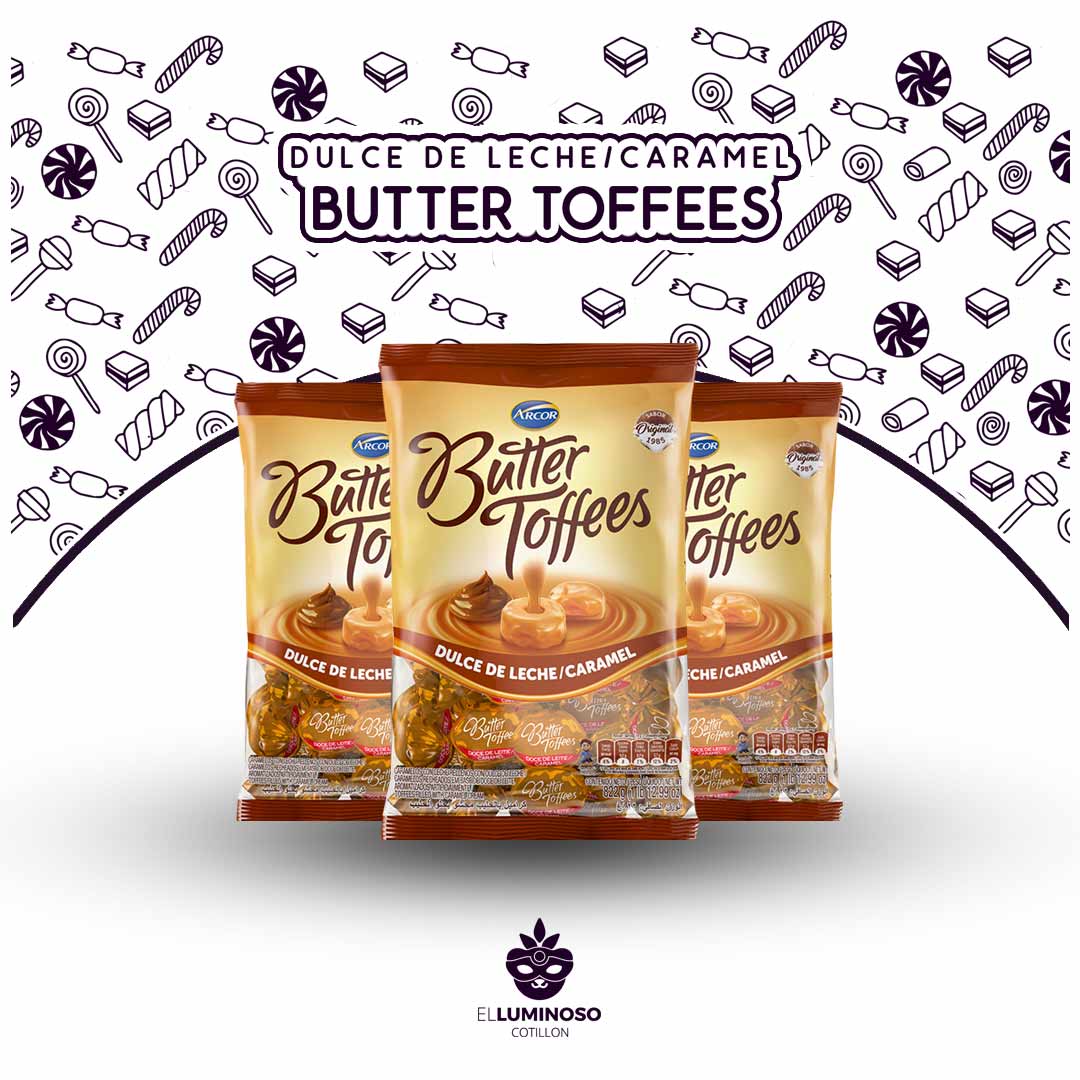 BUTTER TOFFEES DULCE DE LECHE X822G