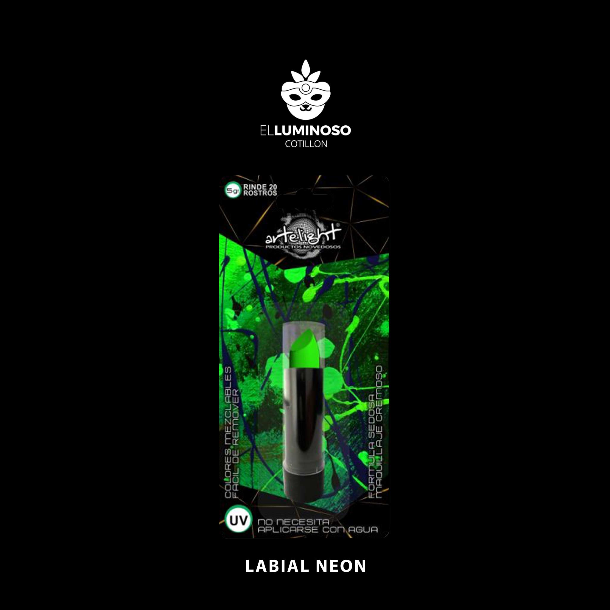 LABIAL FLUO VERDE