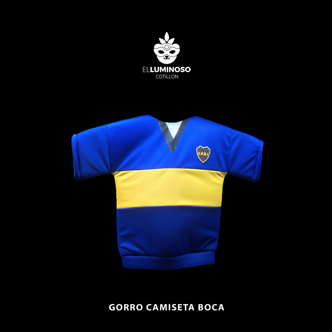 GORRO CAMISETA BOCA
