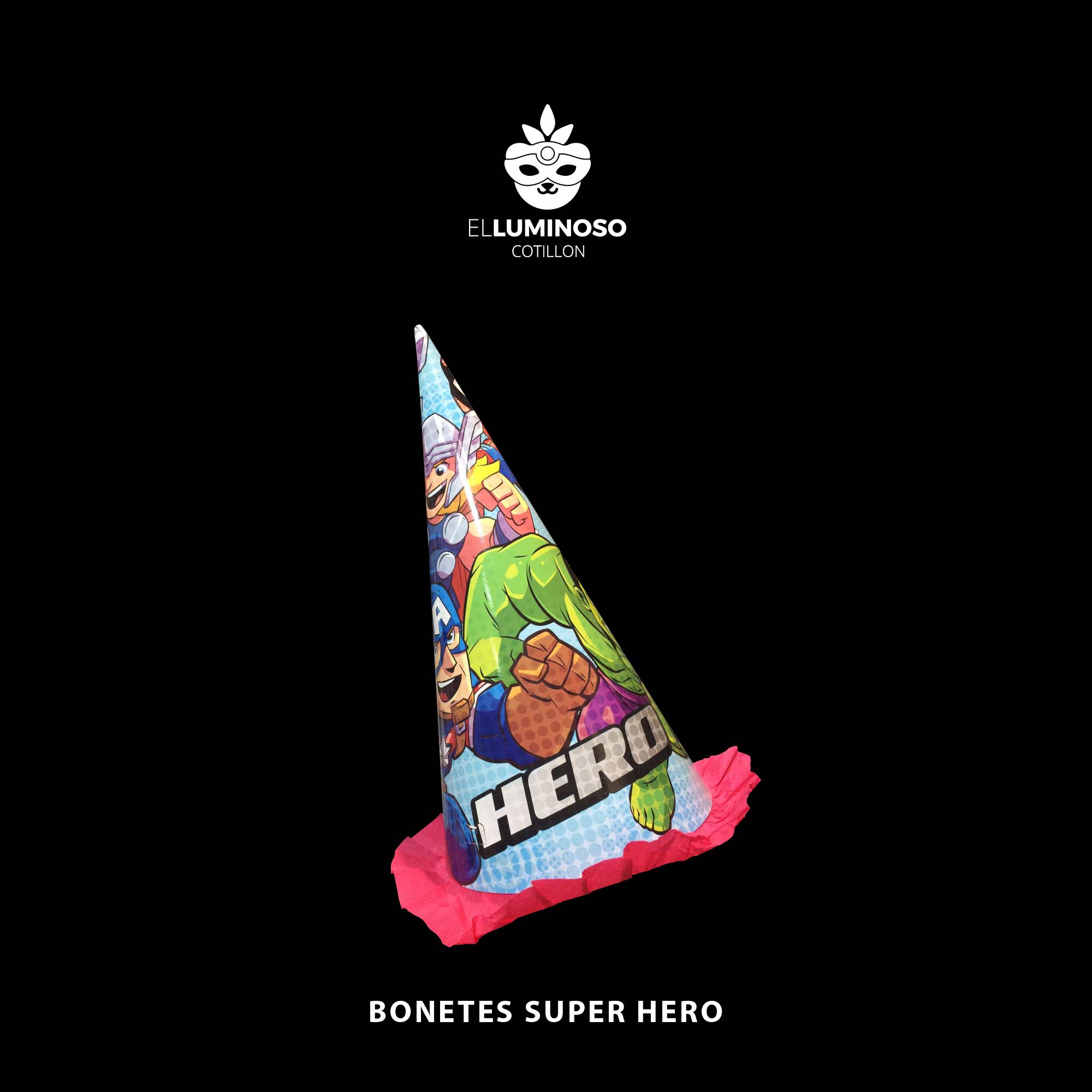 SUPER HERO BONETE HOMENAJEADO X1