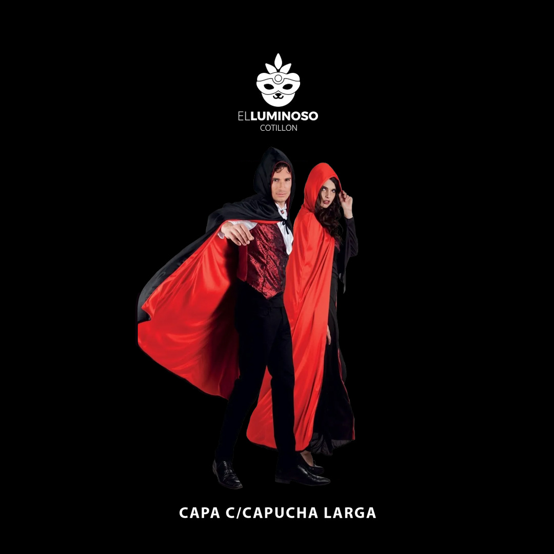 CAPA REVERSIBLE LARGA 130CM CAPUCHA AC706