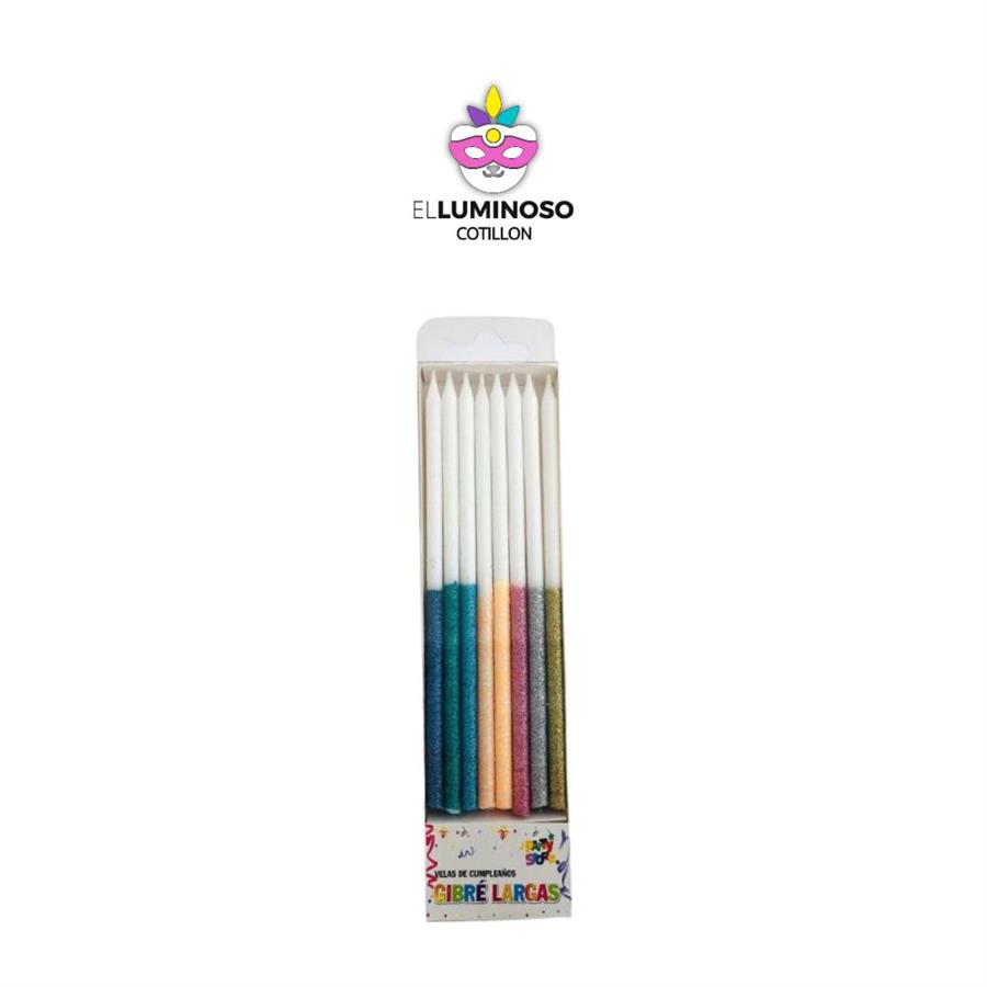VELA GIBRE BICOLOR X16 MULTICOLOR VLGMU