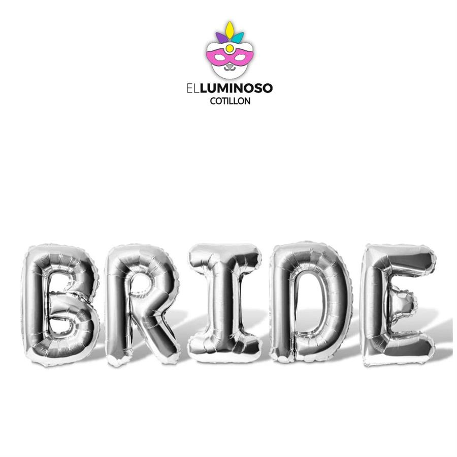 GLOBO LETRAS BRIDE 40CM