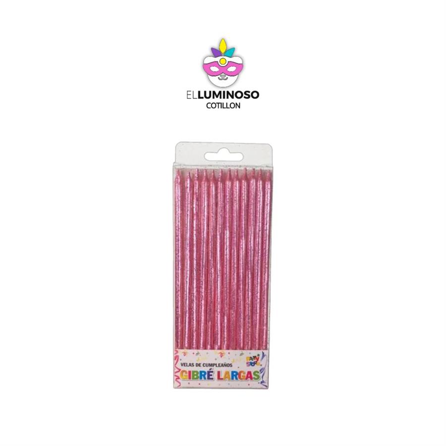 VELA GIBRE ALTAS X12 VTFGRS PS ROSA