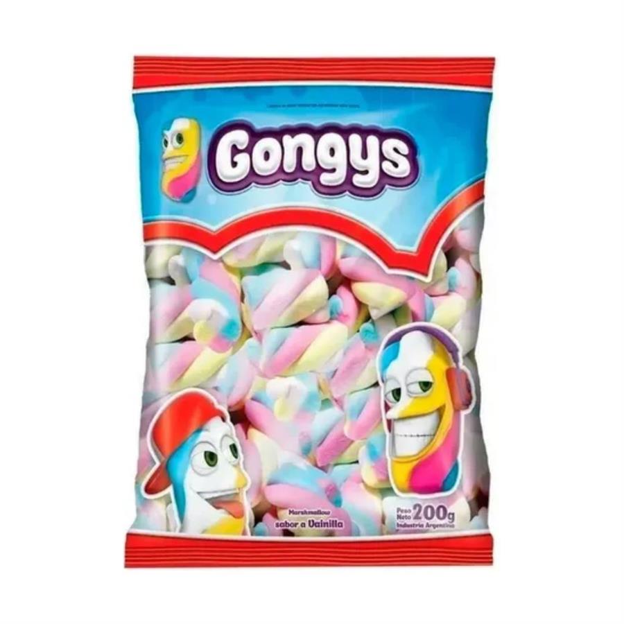 MASHMALLOWS GONGYS TRICOLOR X200GR