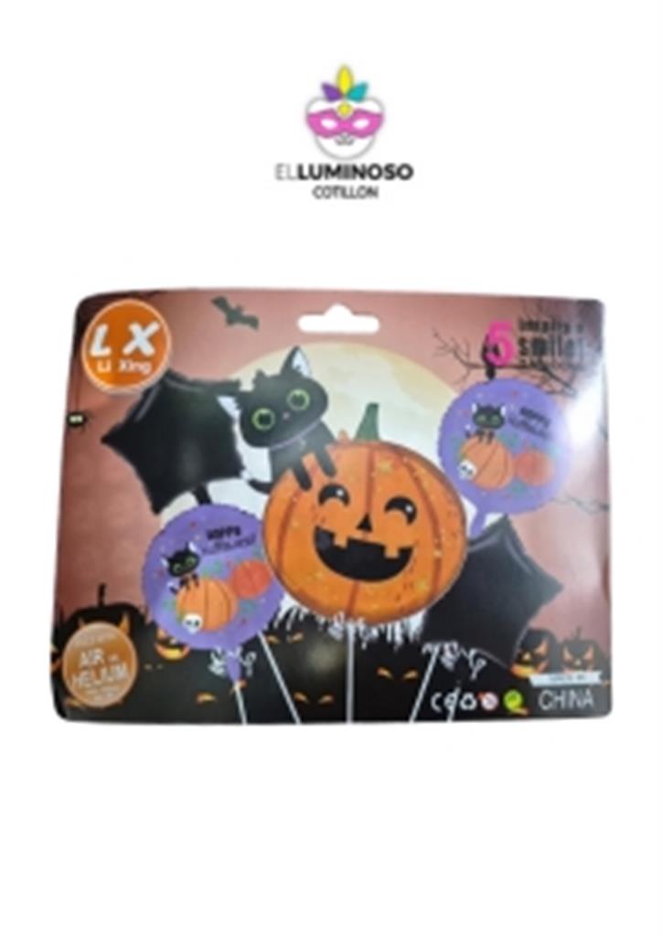 SET 5PCS CALABAZA/GATO LX LIXING