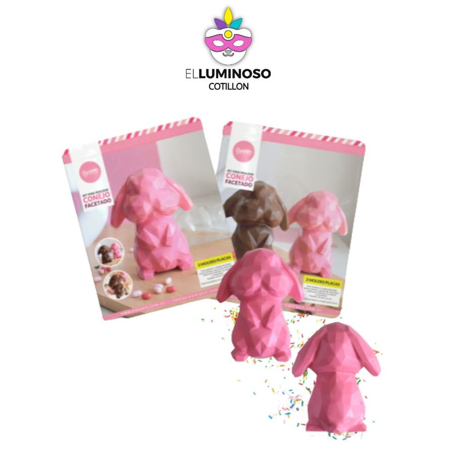 PARPEN SET PLACA X2 CONEJO FACETADO SPCF