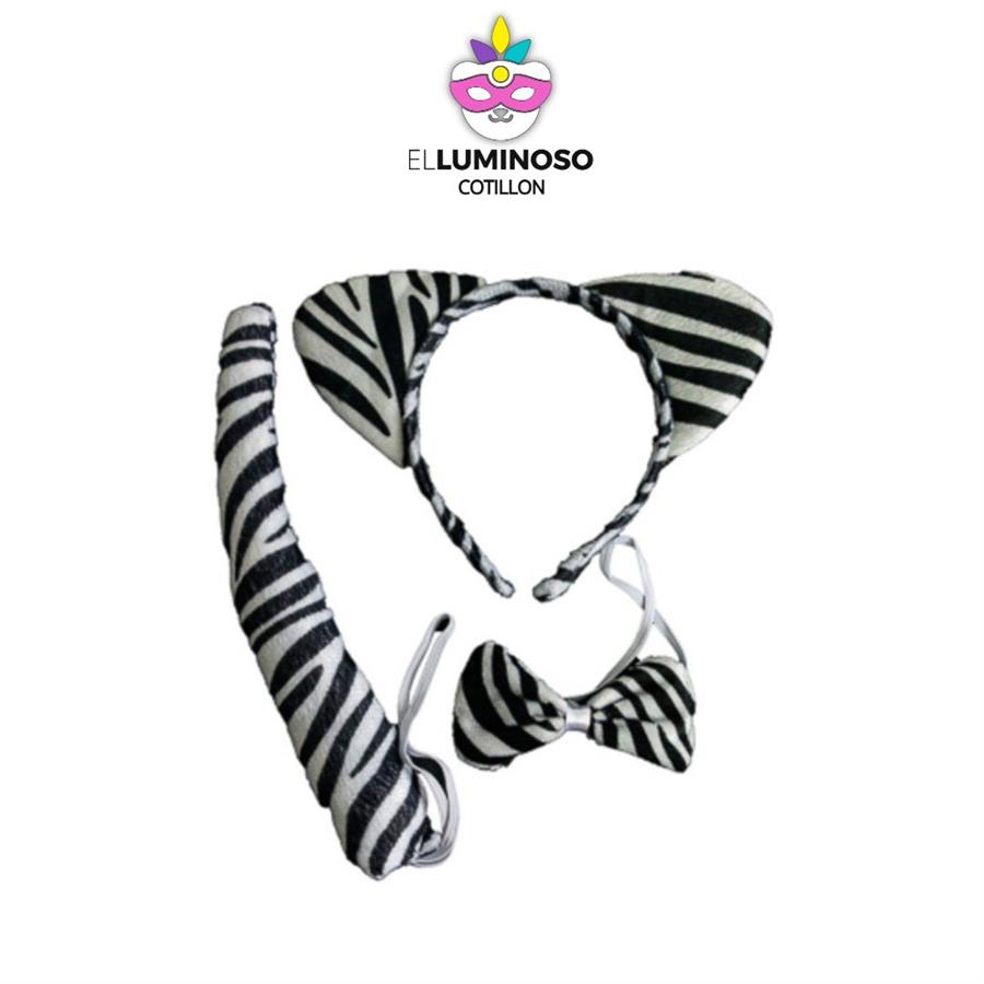SET PELUCHE CEBRA MM55-01D