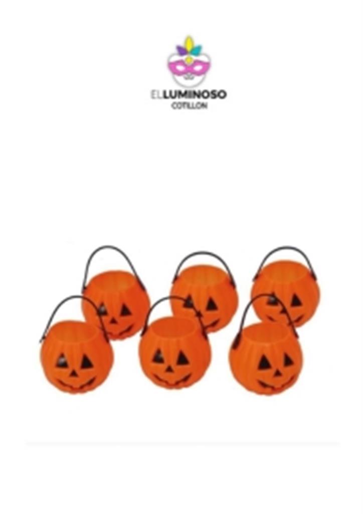 MINI CALABAZAS STASSIO X6 COD3651/3606/3644 NARANJA