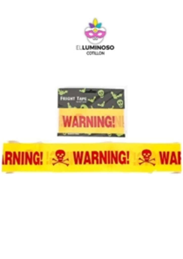CINTA DEL CRIMEN WARNING 6M MM131-25B