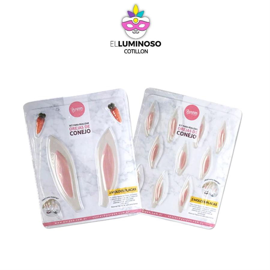 PARPEN SET PLACA X2 OREJA CONEJO SPOC