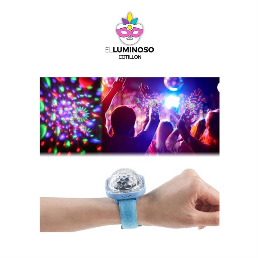 PULSERA LUZ AUDIORITMICA USB