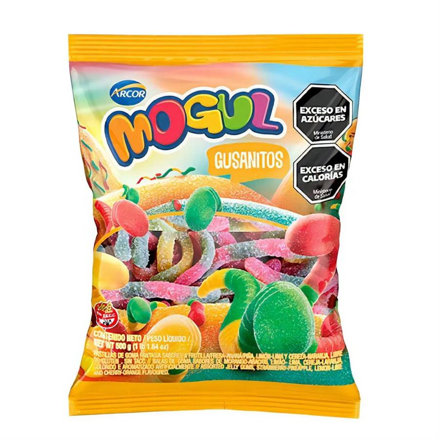 MOGUL GUSANITOS ACIDOS X500G