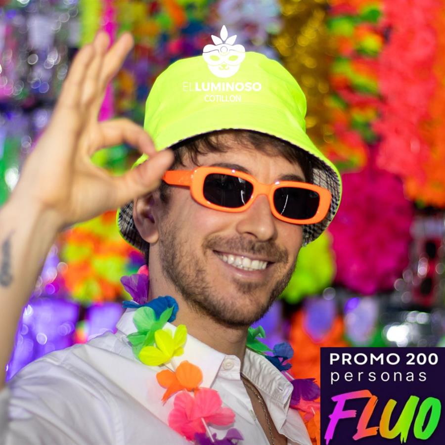 PROMO 200 PERSONAS FLUO