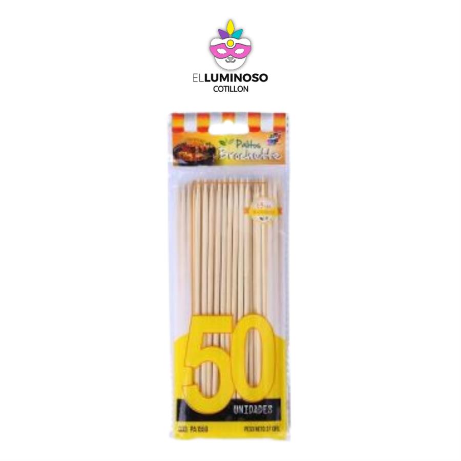 PALITO BROCHETTE 15CM X50 PS PA1550