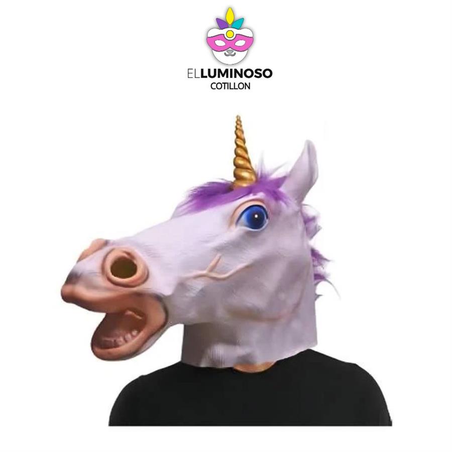 MASCARA LATEX UNICORNIO PS LMA07