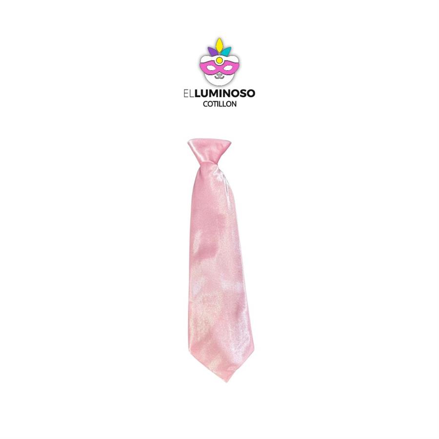 CORBATA DE TELA PREMIUM SUGAR ROSA SPA137 CHICA