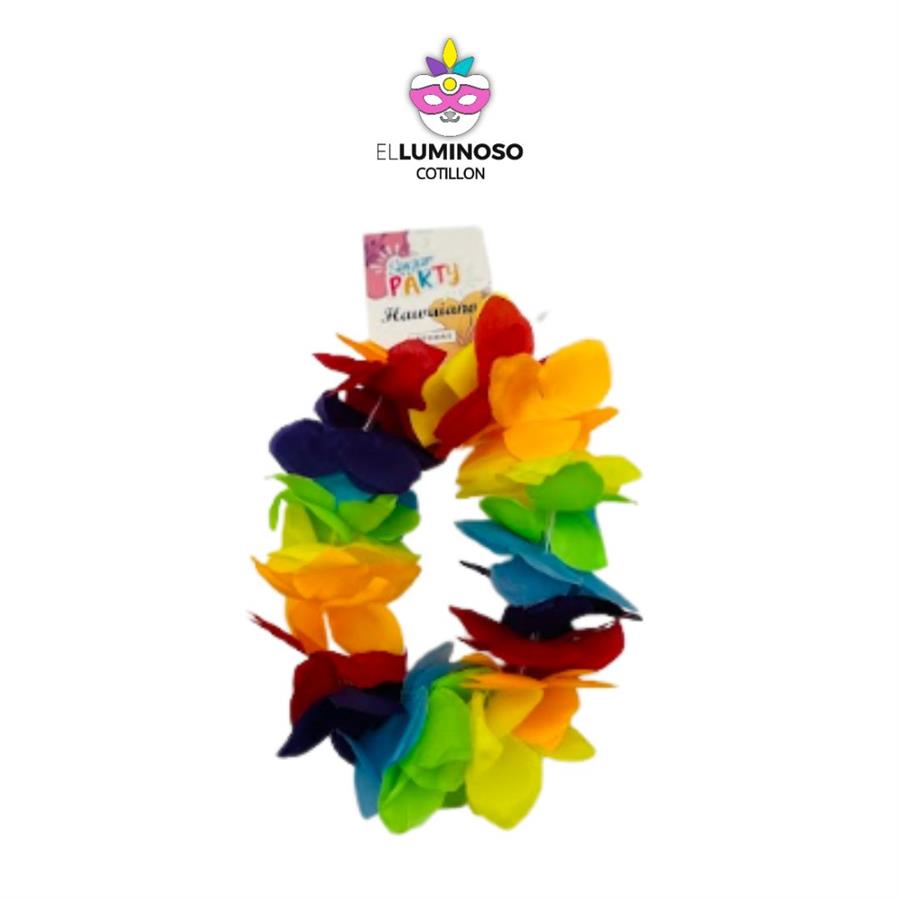 VINCHA HAWAI PETALOS GRANDES MULTICOLOR SPH044