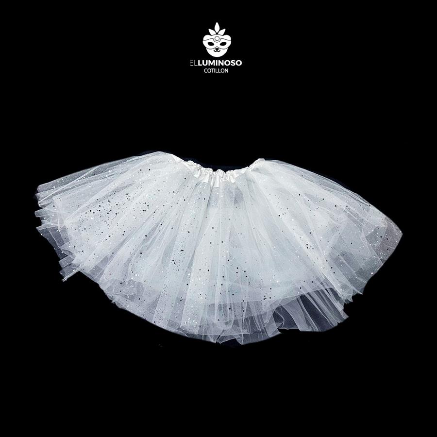 POLLERA TUTU BLANCO