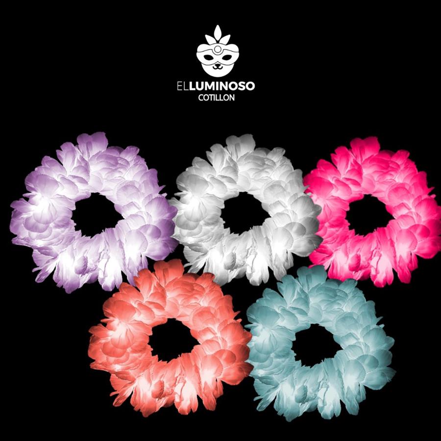 VINCHA SEDA LED SURTIDOS X6