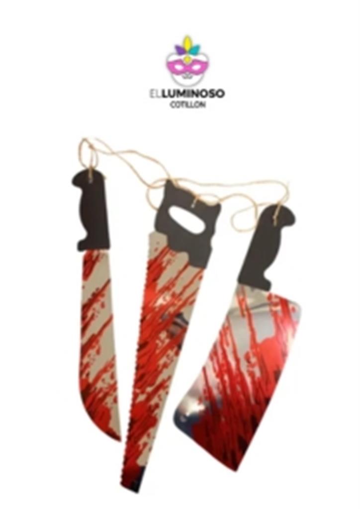 GUIRNALDA CUCHILLAS SANGRIENTA COD02444 HD002