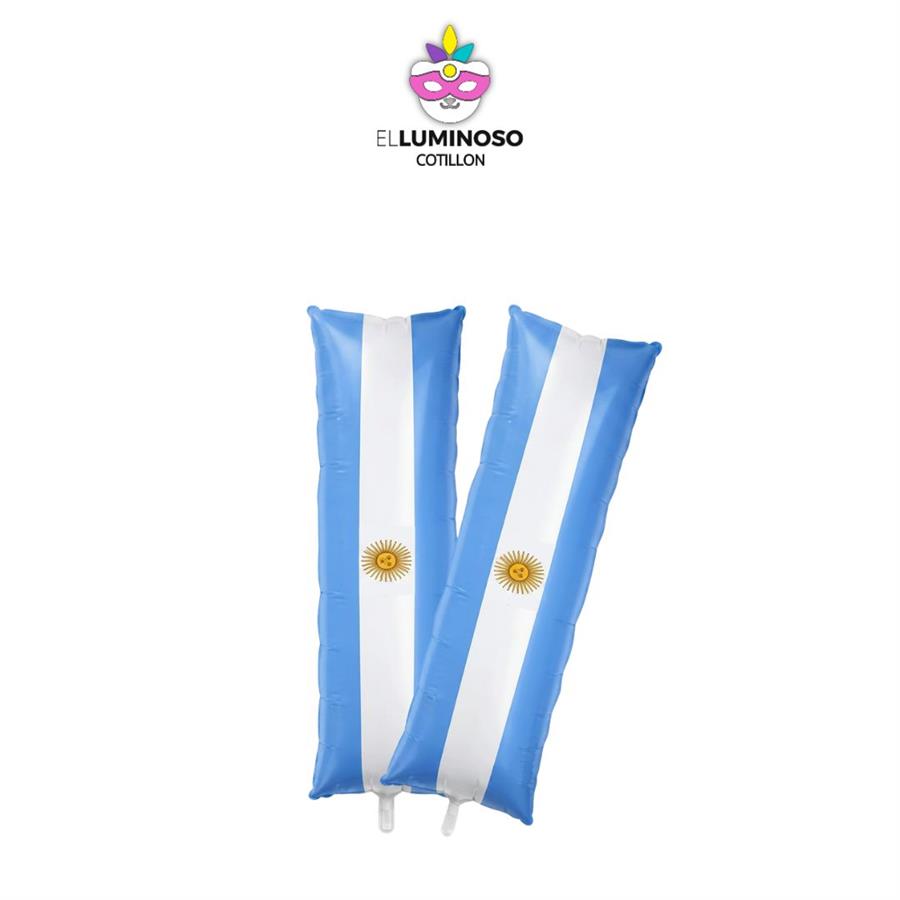 GLOBO ARGENTINA 60CM APLAUDIDORES X2