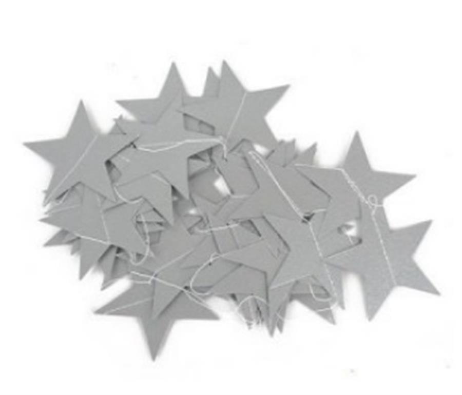 ESTRELLITAS PLATEADAS GLITTER GUPL10