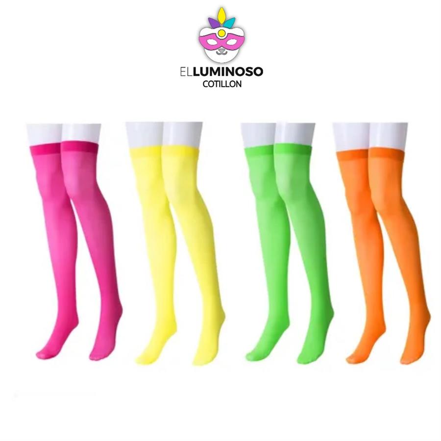 MEDIAS BUCANERAS NEON FLUO AC570 X1