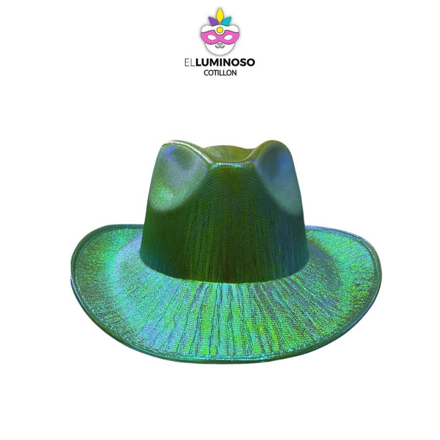 SOMBRERO COWBOY TORNASOLADO VERDE