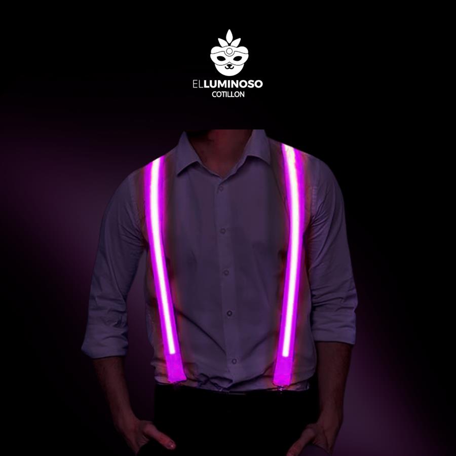 TIRADOR LED ROSA