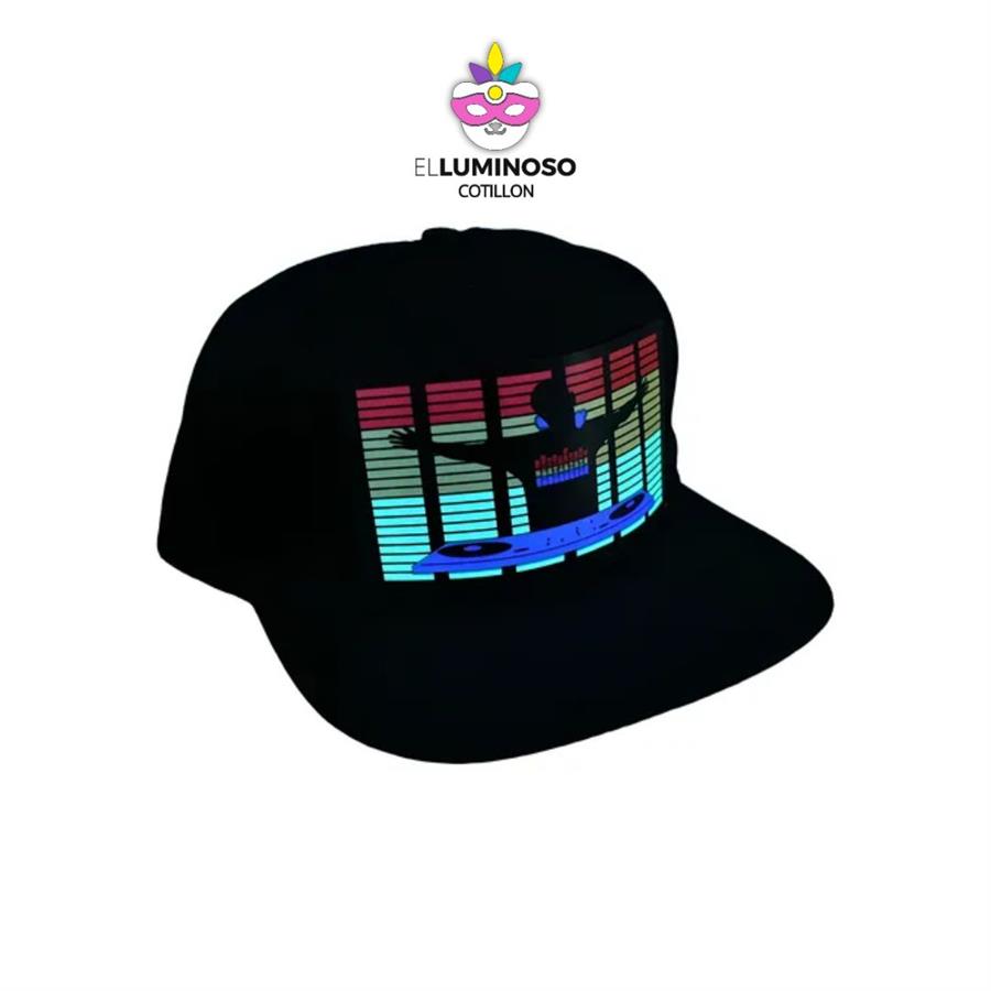 GORRA AUDIORITMICA LED