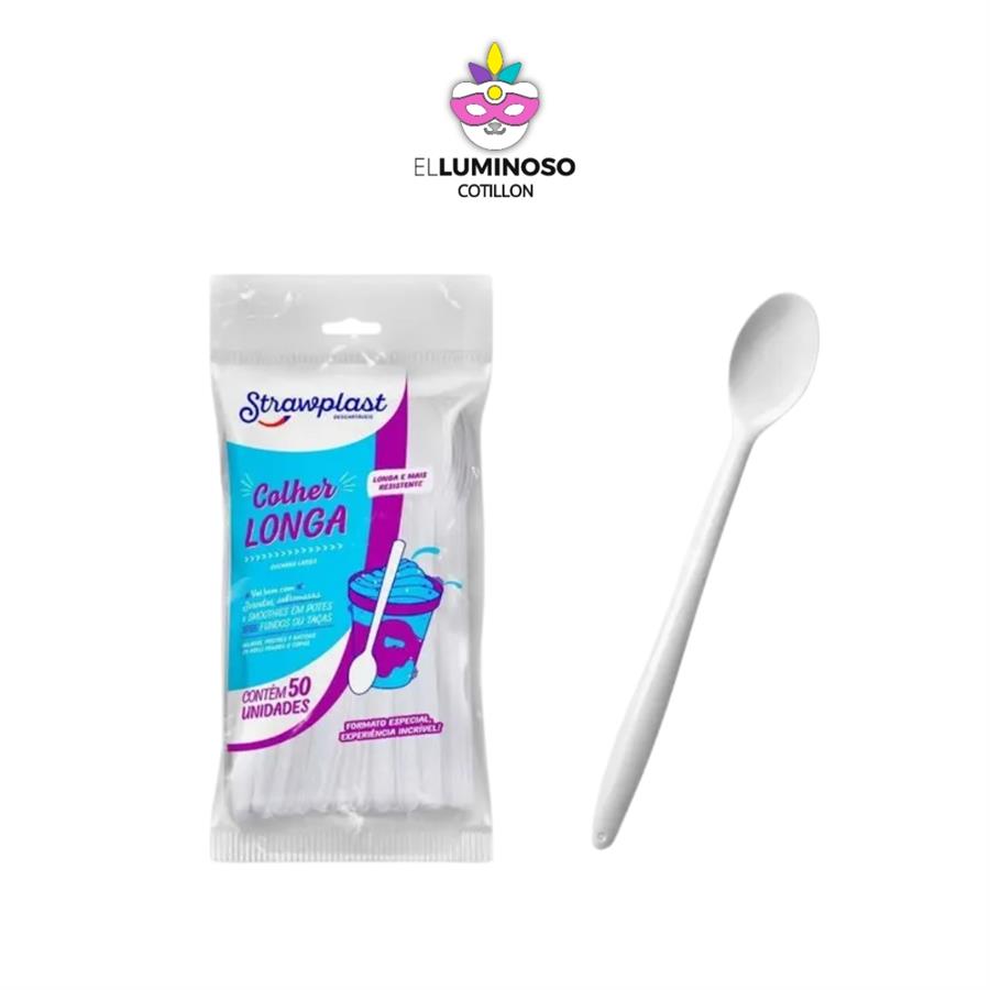 CUCHARA ST COLHER LONGA SMOOTHIES X50