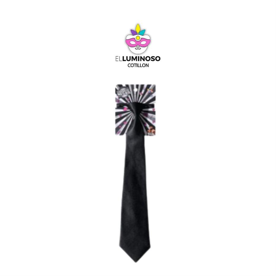 CORBATA TELA NEGRO CORNE