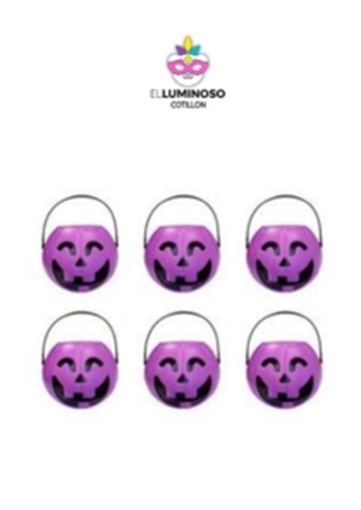 MINI CALABAZAS STASSIO X6 COD3651/3606/3644 VIOLETA