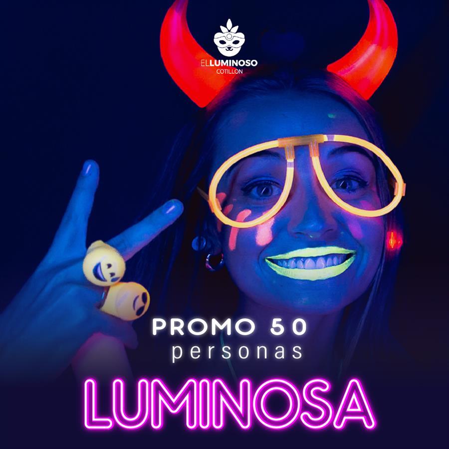 PROMO 50 PERSONAS LUMINOSO