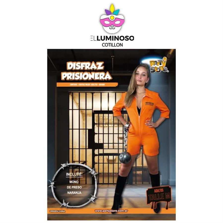 DISFRAZ PIRATA PRISIONERA M DI046M