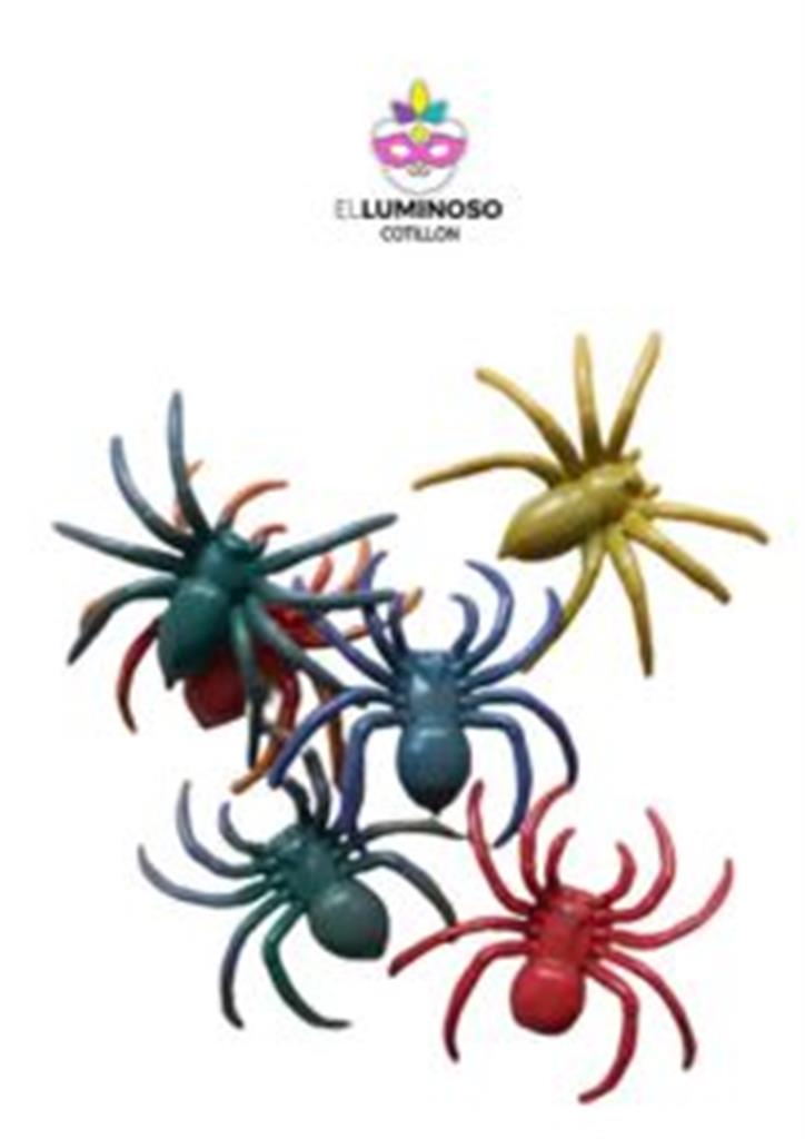 SET DE ARAÑAS GRANDES COLOR PATRIMAR X6