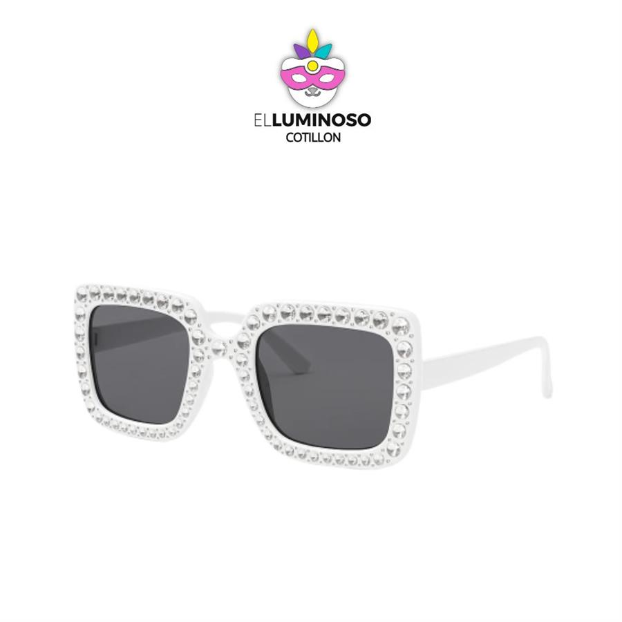 LENTES VINTAGE BLANCO LE19